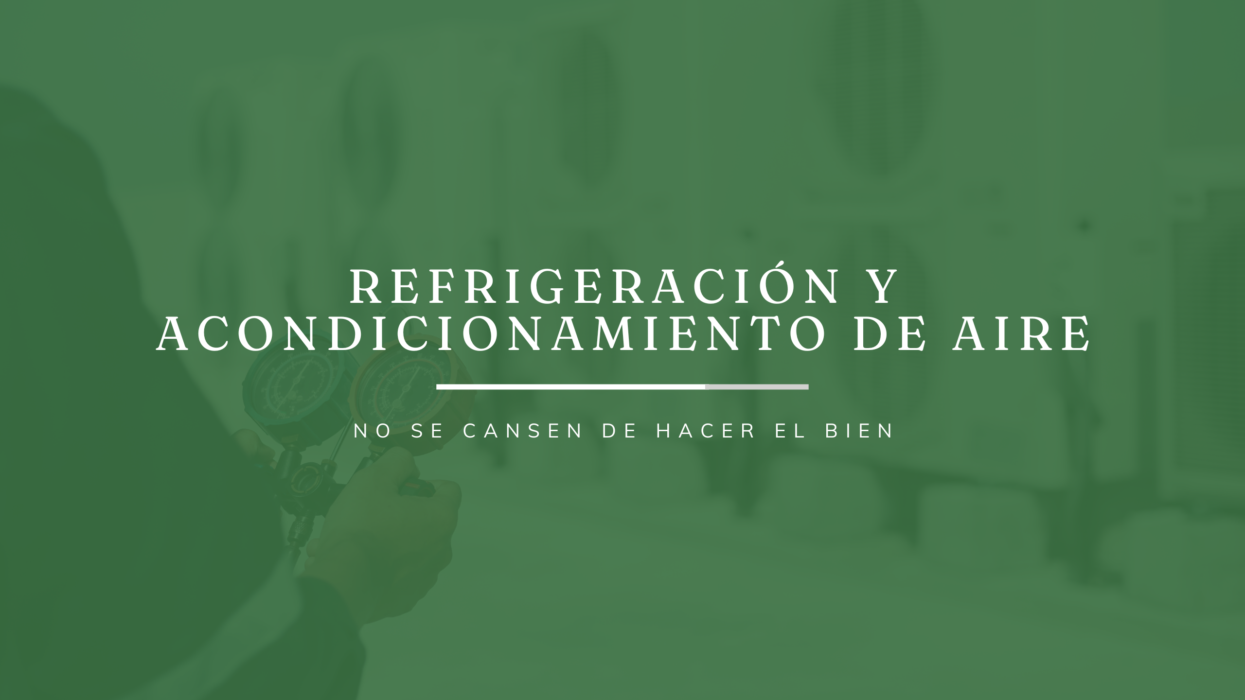 Sumérgete en el mundo de la climatización y la refrigeración.